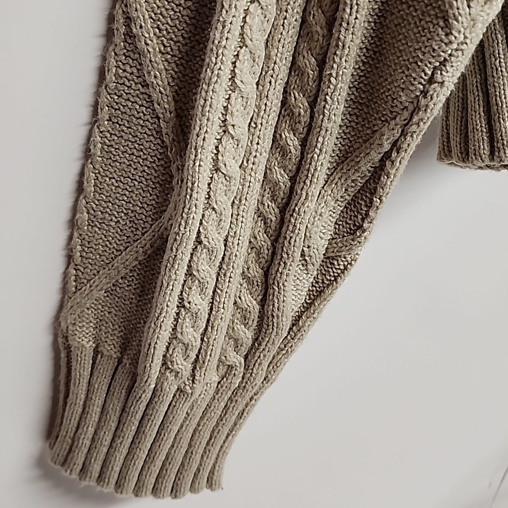 Cotton On Sz XL Cozy Classic Minimalist Cable Knit Sweater - Cream NWT - Picture 7 of 11